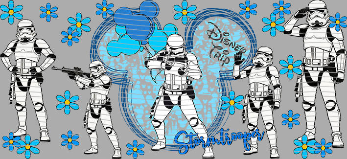 16oz Disney style-D-1216